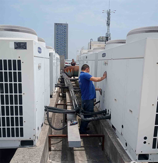 浦城中央空调制热和不制冷系统维修方法